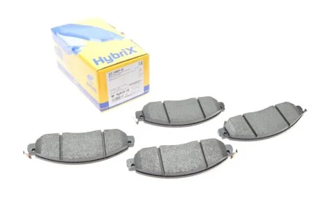 Комплект тормозных колодок (дискових) Metelli 22-1081-0