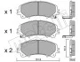 Комплект тормозных колодок (дисковых) METELLI Metelli 22-1082-0 (фото 2)