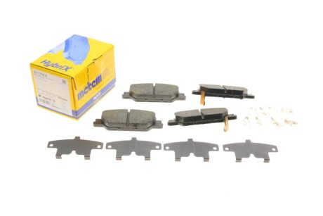 Комплект тормозных колодок (дисковых) Metelli 22-1154-0