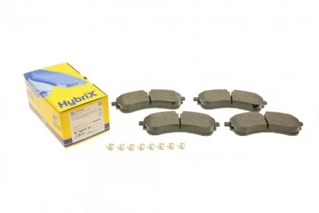 Комплект тормозных колодок (дисковых) Metelli 22-1174-0
