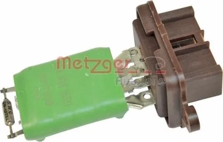 Резистор вентилятора печки, постоянный METZGER 0917259
