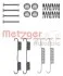 Монтажный к-кт тормозных колодок METZGER 105-0896 (фото 1)