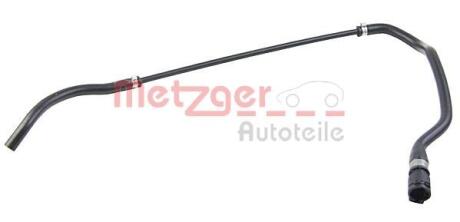 Патрубок системи охолодження гумовий з фітингами METZGER 2420544