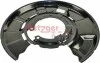 Щиток тормозного диска METZGER 6115066 (фото 2)