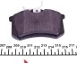 Комплект тормозных колодок из 4 шт. дисков MEYLE 025 209 6115/PD (фото 2)