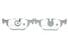 Комплект тормозных колодок MEYLE 025 216 9117/PD (фото 3)