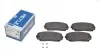 Комплект тормозных колодок из 4 шт. дисков MEYLE 025 245 4417/W (фото 1)