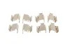 Комплект тормозных колодок из 4 шт. дисков MEYLE 025 291 9019/PD (фото 6)