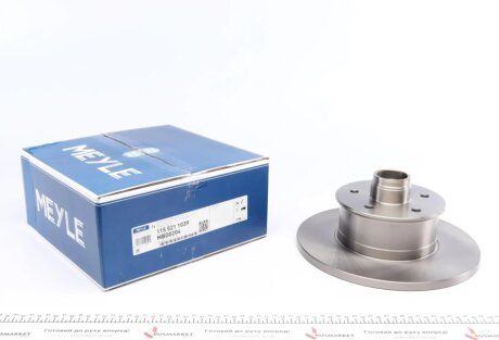 Диск тормозной MEYLE 115 521 1039