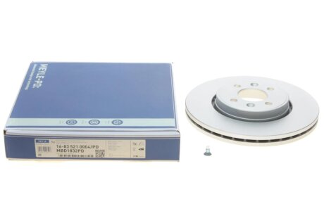 Диск гальмівний MEYLE 16-83 521 0004/PD