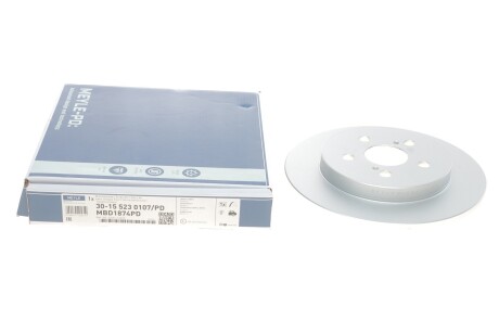 Диск тормозной MEYLE 30-15 523 0107/PD