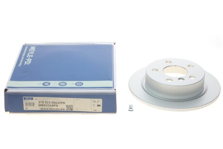 Диск тормозной MEYLE 315 523 0063/PD