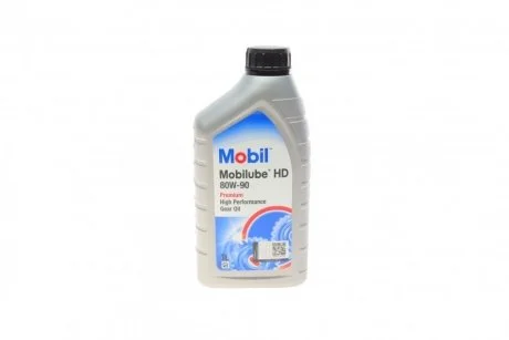 Трансмиссионное масло Mobil Mobilube HD 80W-90, 1л MOBIL 142132