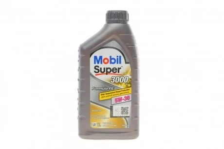 Моторное масло Mobil Super 3000 X1 Formula FE 5W-30, 1л MOBIL 152565