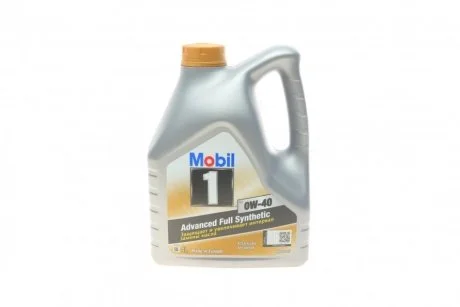 Моторное масло Mobil 1 FS 0W-40, 4л MOBIL 153692