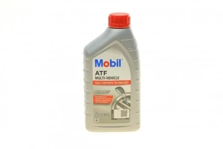 Масло трансмиссионное ATF Mobil ATF Multi-Vehicle, 1л. MOBIL 156095