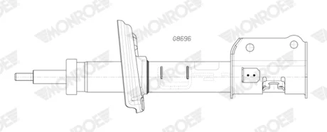Амортизатор MONROE G8696