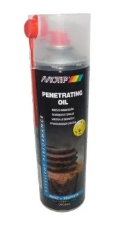 Проникающая смазка "Penetrating oil" с содержанием графита и MoS2 Motip 500мл MOTIP 090303BS