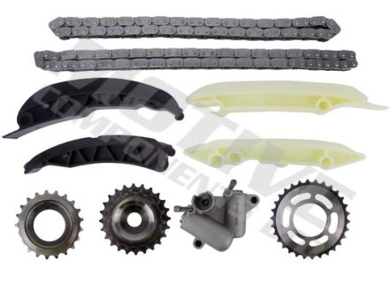 Комплект ГРМ (ланцюг + шестерня) BMW 1 (E87), 3 (E46), 3 (E90), 3 (E91), 3 (E92), 3 (E93), 5 (E39), 5 (E60), 5 (E61), 6 (E63), 6 (E64), 7 (E65, E66, E67), X3 (E83) 2.0D/2.5D/3.0D 02.98-12.13 MOTIVE TCK236
