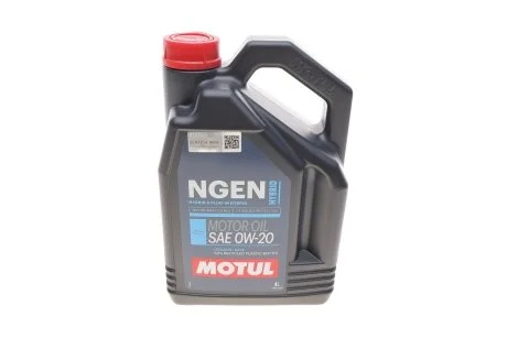 Олива моторна Motul Hybrid 0W-20, 4л. MOTUL 333107