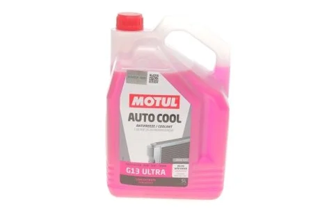 Антифриз (рожевий) G13 (5L) (1:1=-35°C) Auto Cool G13 Ultra (109138) MOTUL 820106
