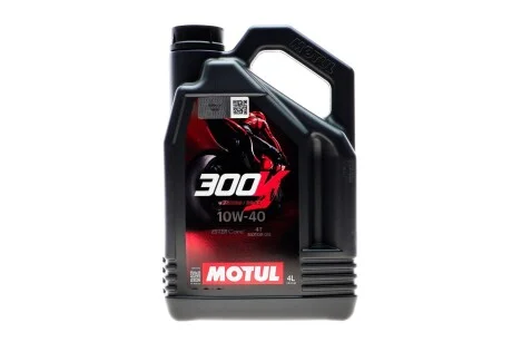 Масло 4T 300V FL SAE 10W40 4L MOTUL 836141