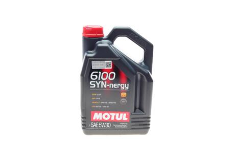 Масло 6100 Syn-nergy SAE 5W30 4 L MOTUL 838350