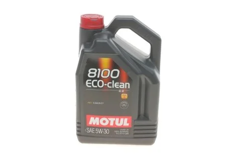 Моторное масло 8100 Eco-clean 5W30 5 L MOTUL 841551