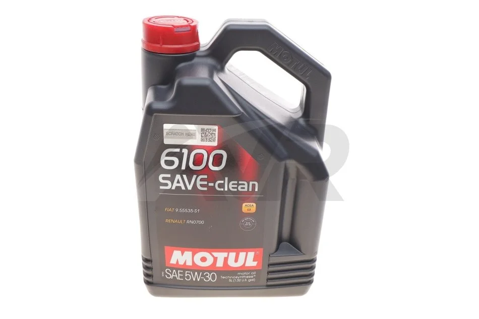 Олива 6100 Save-clean SAE 5W30 5L MOTUL 841651 (фото 1)