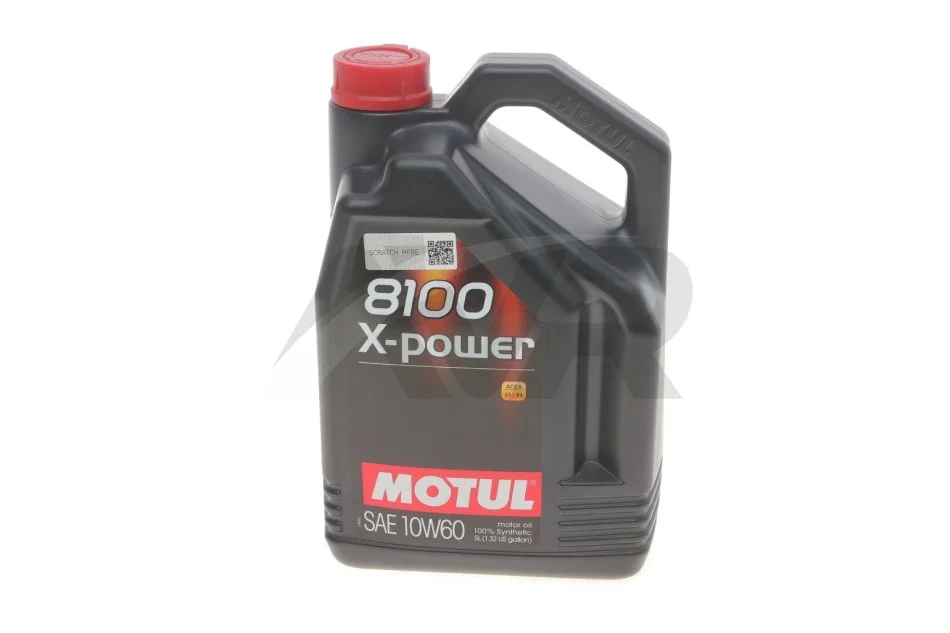 Олива 8100 X-power SAE 10W60 5 L MOTUL 854851 (фото 1)