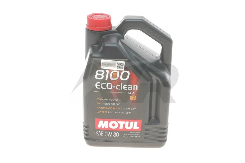Олива 8100 Eco-clean 0W30 5 L MOTUL 868051 (фото 1)