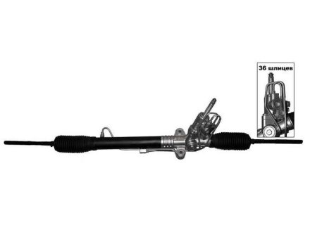 Рульова рейка з ГПК TRIBECA B9/B10 05-14 MSG SU207