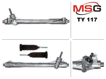 Рулевая рейка без ГУР новая TOYOTA RAV 4 12-, LEXUS NX 200/300H 14- MSG TY117