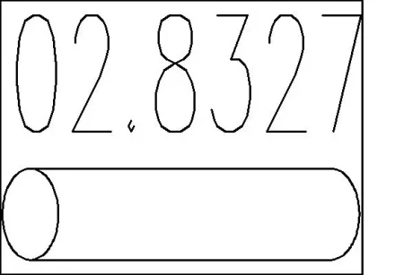 Муфта вихлопної системи MTS 02.8327