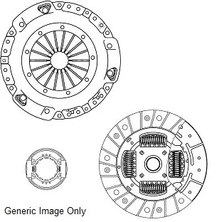 Комплект сцепления Hyundai Tucson /Kia Sportage/Ceed 2.0i 04- National CK10207 (фото 1)