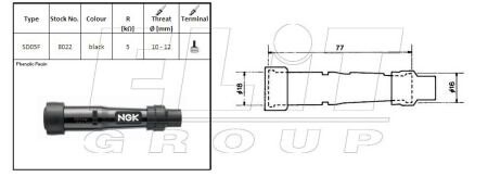 Подсвечник NGK SD05F