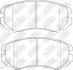 Колодки тормозные (без датчика) NiBK PN0377 (фото 1)