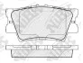 Колодки тормозные (без датчика) NiBK PN1522 (фото 1)