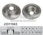 Тормозной диск NIPPARTS J3311043 (фото 1)