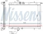 Радіатор охолоджування NISSENS 63697 (фото 6)