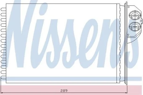 Радиатор печки NISSENS 72943