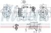 Компрессор кондиционера NISSENS 890040 (фото 1)