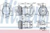 Компрессор кондиционера First Fit NISSENS 890081 (фото 1)