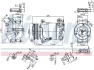 Компресор кондиціонера NISSENS 890215 (фото 7)