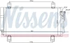 Конденсер кондиціонера NISSENS 940032 (фото 7)