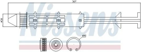 Осушувач NISSENS 95319