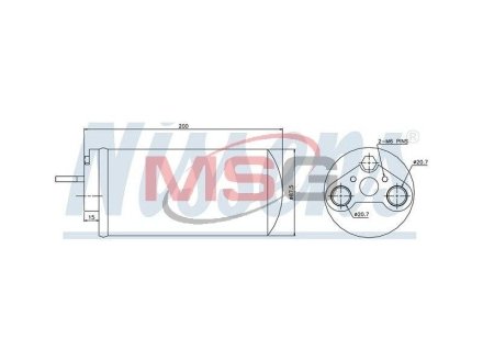 Осушитель NISSENS 95461