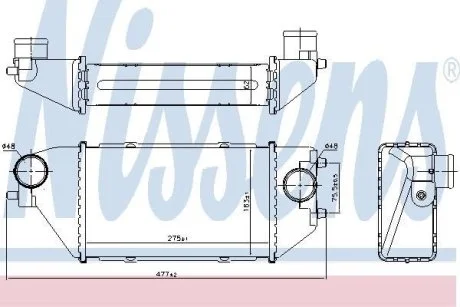Интеркуллер NISSENS 96231