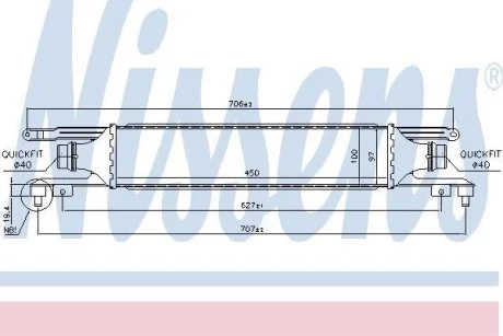 Интеркуллер NISSENS 96464