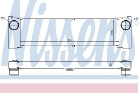 Интеркуллер NISSENS 96729